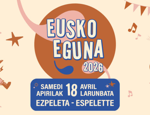 Eusko Eguna 2026 : la grande fête de l’Eusko revient à Espelette le 18 avril !