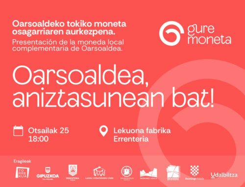 Gure Moneta : présentation de monnaie locale d’Oarsoaldea !